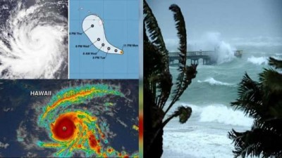 Hawaii ravaged by flash floods, landslides as Hurricane Lane approaches