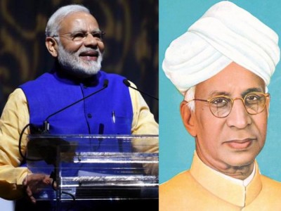 PM greets teachers  on Teachersâ€™ Day; pays tributes to Former President Sarvepalli Radhakrishnan on his Jayanti