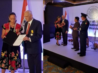 Highest Mexican honour conferred on Mumbai honorary consul