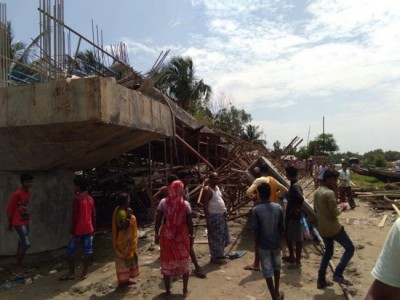 West Bengal minister blames construction firm for Kakdwip bridge collapse