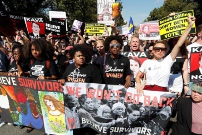 USA: Hundreds arrested protesting Supreme Court nominee Brett Kavanaugh's appointment in Washington