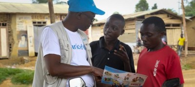Frontline workers vaccinated in Uganda over Ebola fears, as top UN officials visit outbreak epicentre in DR Congo