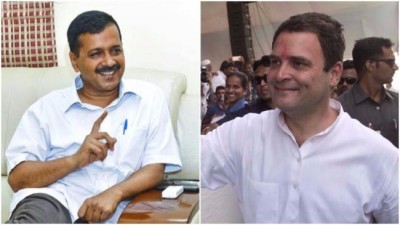 Rahul Gandhi, Delhi CM Arvind Kejriwal join Kisan Mukti March, target Centre 