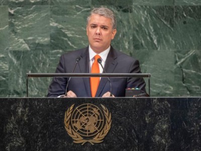 Colombian President calls for international support to ensure success of â€˜fragileâ€™ peace process