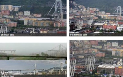 Italy: Genoa bridge collapses, 11 dies