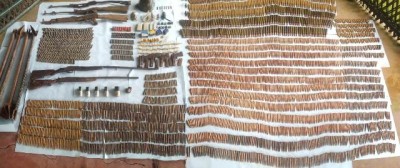 Meghalaya police recover huge cache of GNLAâ€™s hidden arms-ammu