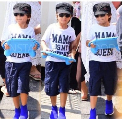 Shah Rukh Khan shares image of his 'Happy Prince' AbRam