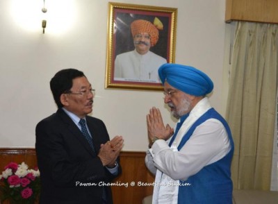Prime Minister Narendra Modi wishes Sikkim CM Pawan Chamling on birthday