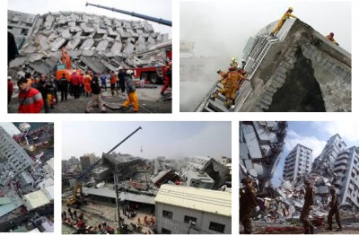 6 magnitude earthquake hits Taiwan, 2 killed