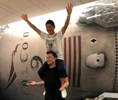 Space X names Japanese businessman as its first passenger to space