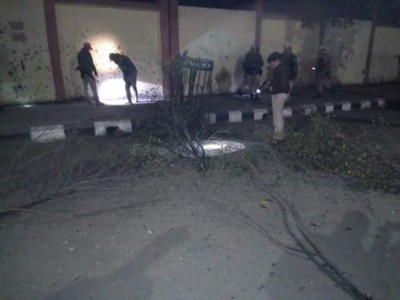 Powerful IED explodes in Imphal, one woman sweeper injured