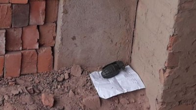 Manipur : Two live grenades recovered from two brick fields