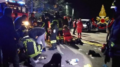 Italy nightclub stampede leaves 6 dead
