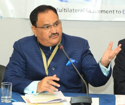 J P Nadda launches National Deworming initiative