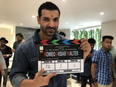 John Abraham starts shooting for RAW: Romeo Akbar Walter