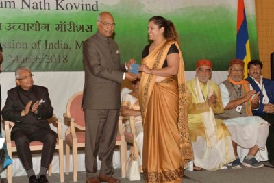 President Kovind inaugurates world Hindi secretariat; addresses Indian diaspora in Mauritius
