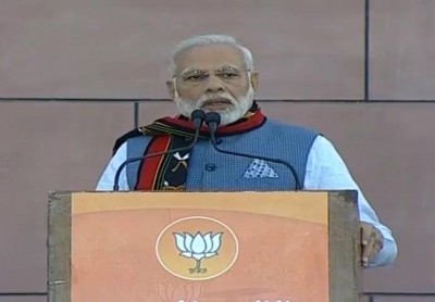 Narendra Modi praises BJP  Karyakartas for strong performance in Tripura, north- east
