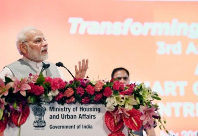 PM Modi attends groundbreaking ceremony of various projects in Uttar Pradesh