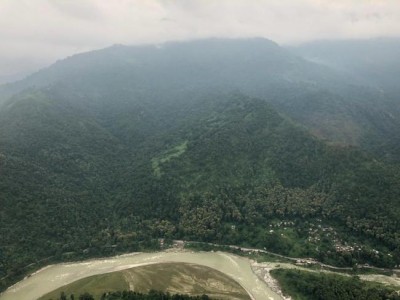 PM Narendra Modi turns photographer on his way to Sikkim, shares images on social media