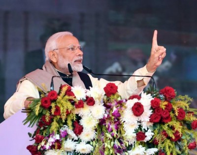 PM Modi launches development projects in Rae Bareli