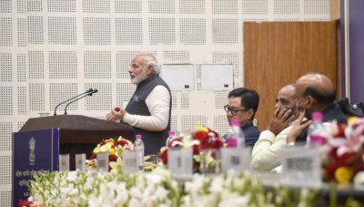 PM Modi addresses Valedictory Ceremony at DGP/IGP Conference at Tekanpur
