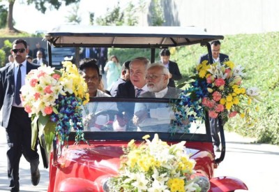 India-Israel to write anew the history in 21st century,  Modi says in Ahmedabad, showcases camaraderie 