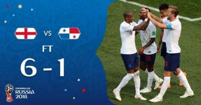 World Cup: England beat Panama 6-1 to reach last 16 stage  