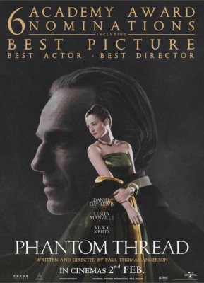 Phantom Thread to release in India on Feb 2