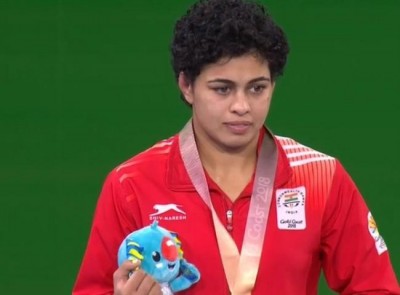 Indian wrestler Pooja Dhanda wins silver in CWG wrestling event