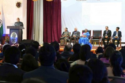 President Kovind in Tajikistan; addresses Indian Community