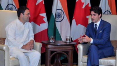 Rahul Gandhi calls meeting with Canadian PM Justin Trudeau 'fruitful'