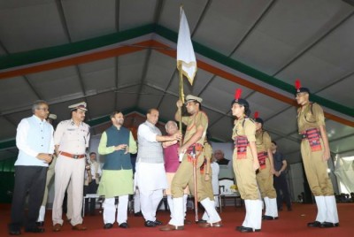 Union Home Minister Rajnath Singh launches the Student Police Cadet  programme for nationwide implementation 
