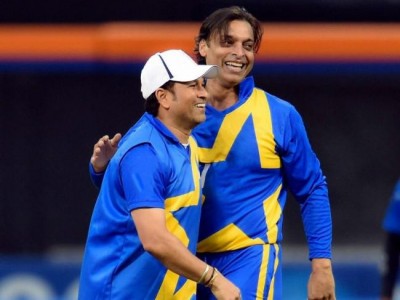 Sachin Tendulkar wishes Shoaib Akhtar on birthday 