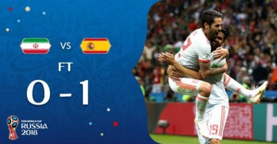 Diego Costa's goal helps Spain beat Iran 1-0