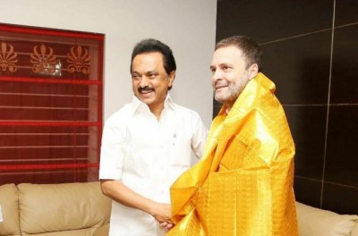 DMK president M.K. Stalin proposes Rahul Gandhi's name as next PM 