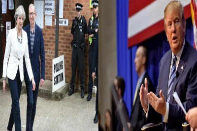 Donald Trump, Theresa May to meet in Davos