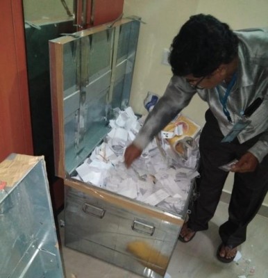 Nearly 10,000 voter IDs found in Bengaluru apartment, EC orders probe
