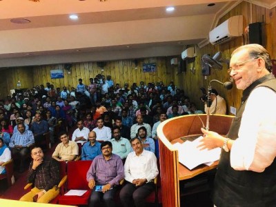 Fish production has increased by 26% in the last 4 years: Radha Mohan Singh