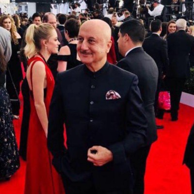 Anupam Kher shares video from The Accidental Prime Minister on social media