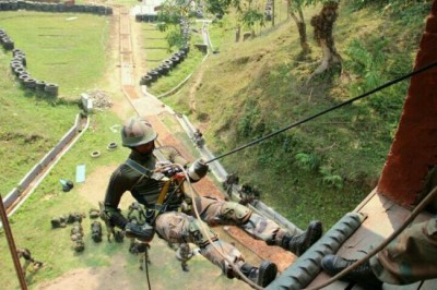 Indo- Kyrgyzstan army joint training exercise held in Mizoram