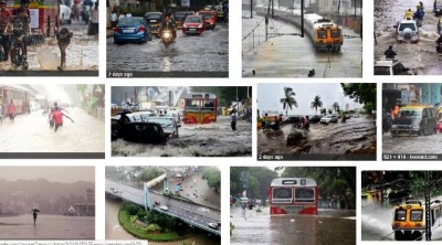 Heavy rain hits life in Mumbai, disrupts flight, rail service 