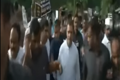 Bharat Bandh hits normal life in Assam, Bihar; Rahul Gandhi leads opposition's protest over fuel price