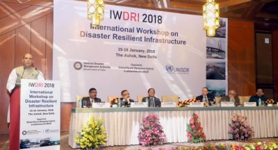 Rajnath Singh urges all stakeholders to work towards disaster resilient infrastructure