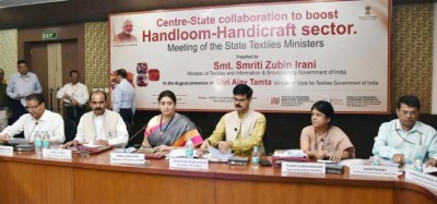 Government to support center-state collaboration to boost handloom-handicraft sector  