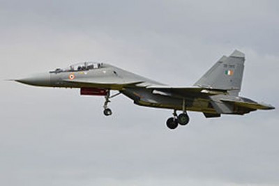 IAF fighter Sukhoi crashes in Nashik field, pilots safely eject