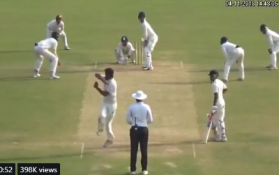 Left-arm spinner Shiva Singh creates online buzz with his bizarre delivery
