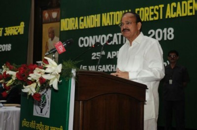 We must live with nature for better future, says Vice President of India while addressing IGNFA Convocation