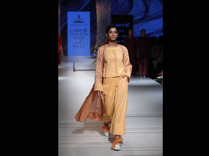 Designer Khadi Show at Lakme Fashion Week 2018