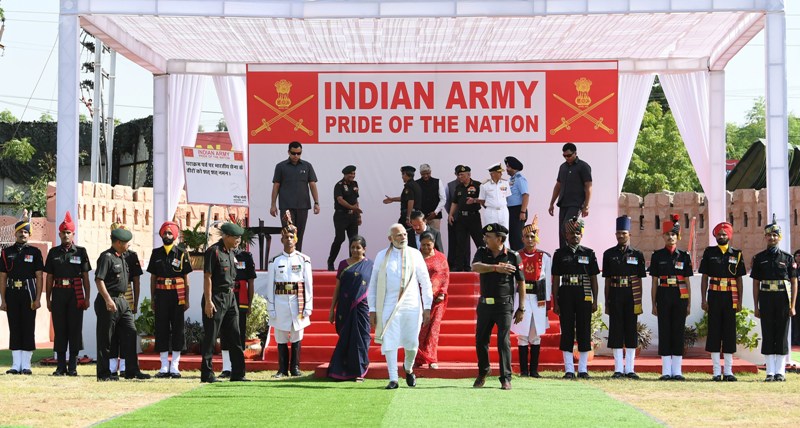 Jodhpur: Narendra Modi attends "Parakram Parvâ€ celebrations