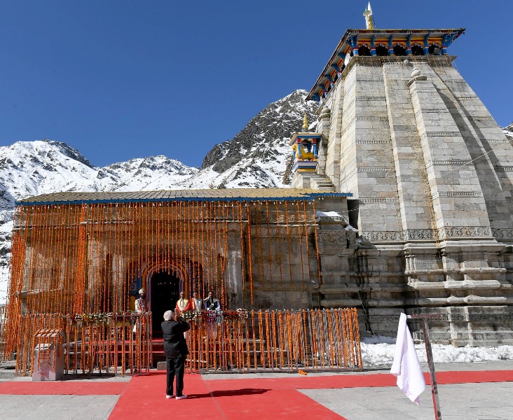 Narendra Modi visits Uttarakhand on Diwali